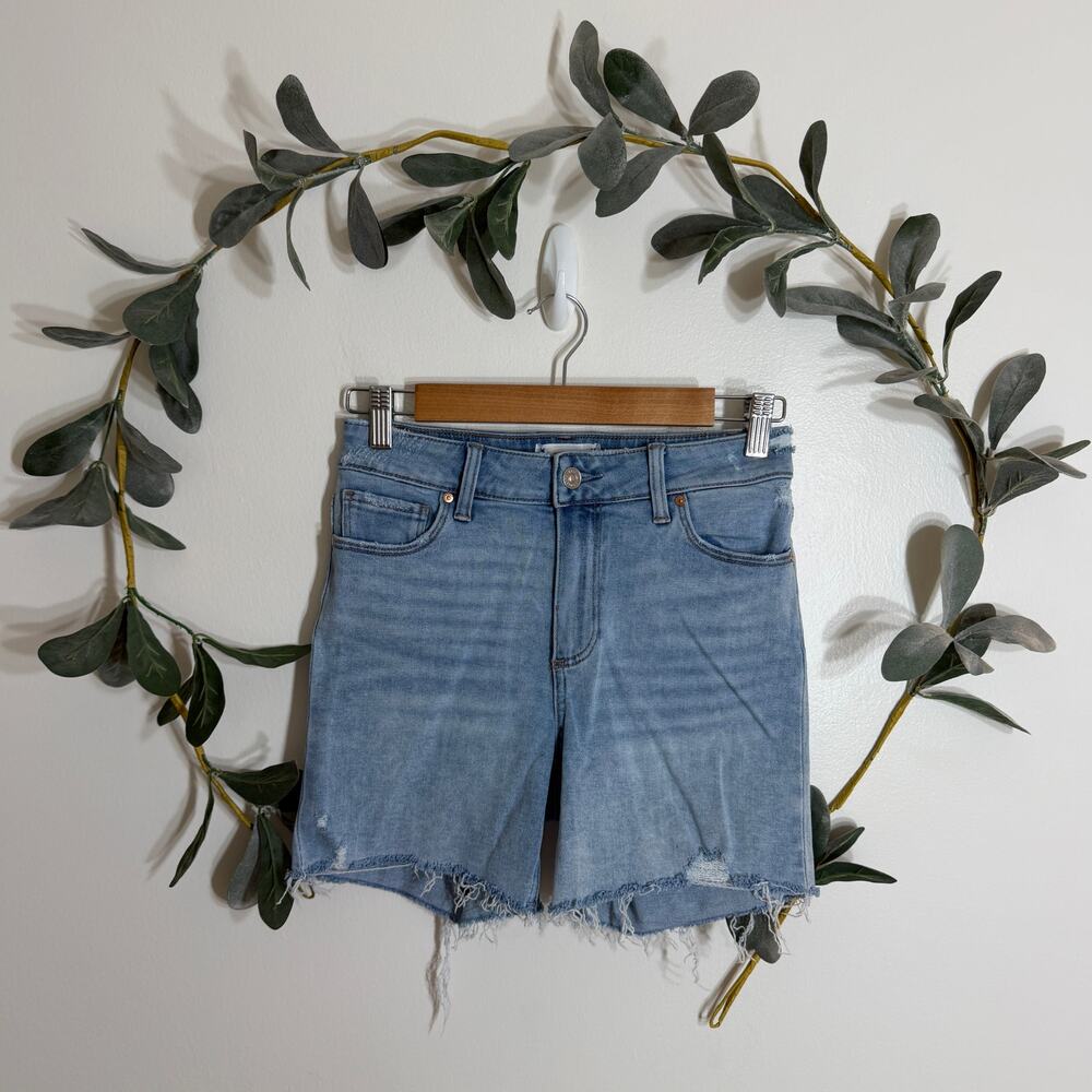 Paige Cutoff Denim Shorts